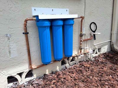 Blue Pure Way Premium Water Filter System Installation