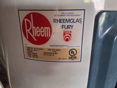 Electric Water Heater Installation
