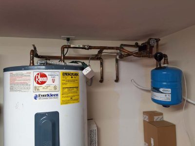 Electric Water Heater System Installation