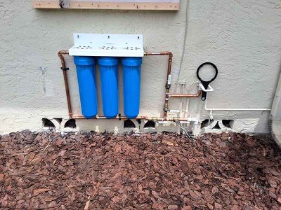 Full Home Water Filtration System Installation