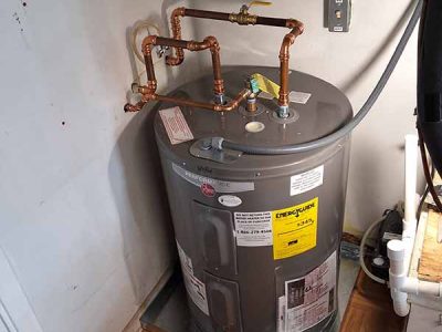 High Quality Water Heater Unit Installation