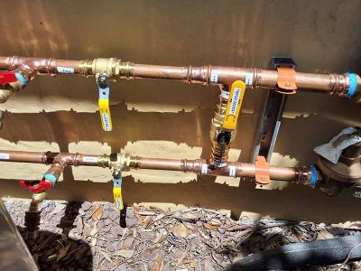 Home Plumbing System Installation Project