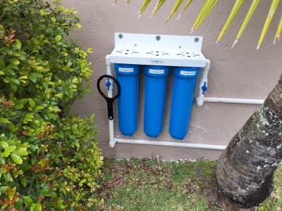 Home Water Filter Installation