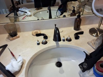 Modern Faucet Sink Installation