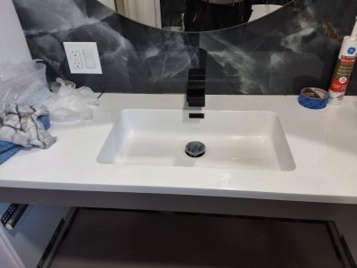 New Faucet Sink