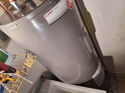 New Rheem Water Heater Installation
