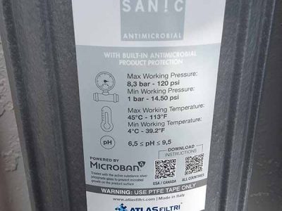 New Water Filter Installations