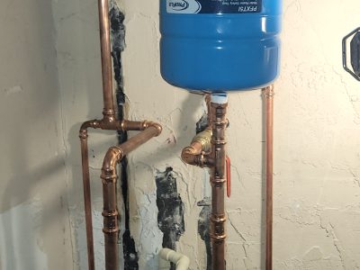 New Water Heater Unit Installation Project