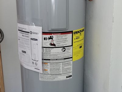 New Water Heating System Installation