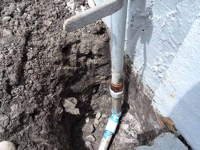Outdoor Plumbing Repair Service