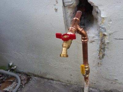 Outdoor Water Faucet Replacement