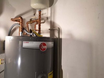 Rheem Residential Water Heater Installation