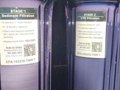 Under Counter Water Filter Dispenser