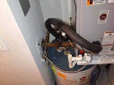 Water Heater Hose Repair
