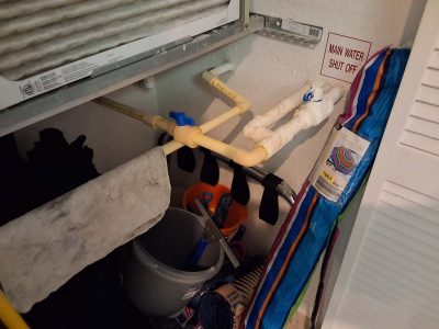 Water Heater Pipe Repair