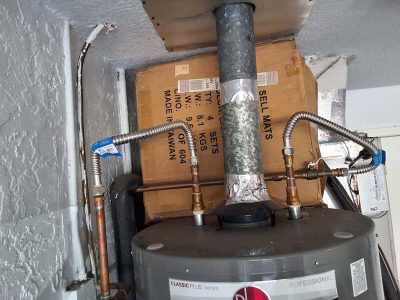 Water Heater Piping Installation