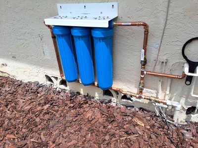 Whole Home Water Filtration System Installation