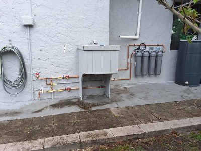 Whole House Filtration System Installation