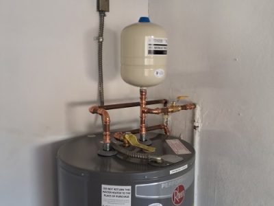 New Water Heater Unit